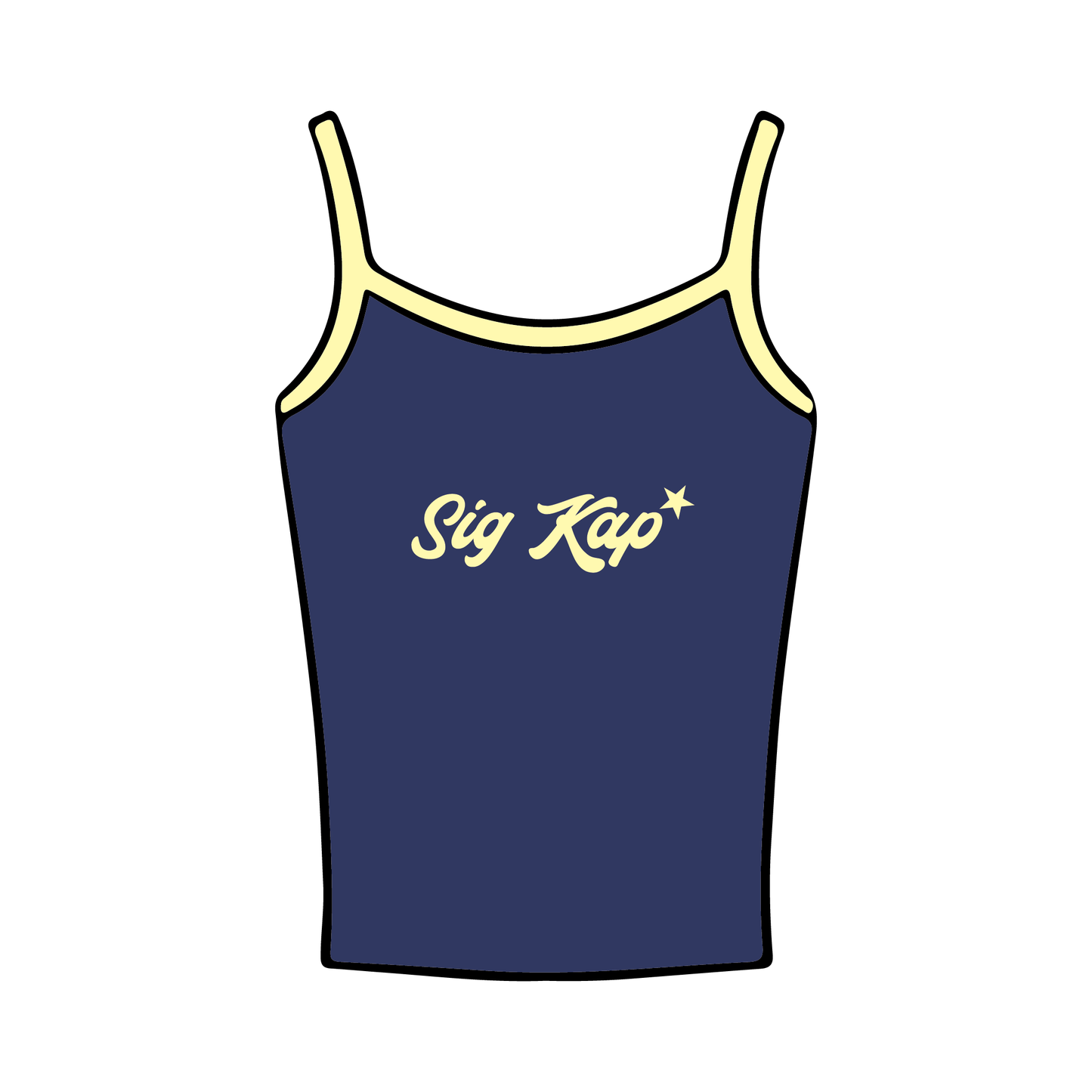 University of Washington x Sigma Kappa 'Fall Bid Day' Spaghetti Tank Top