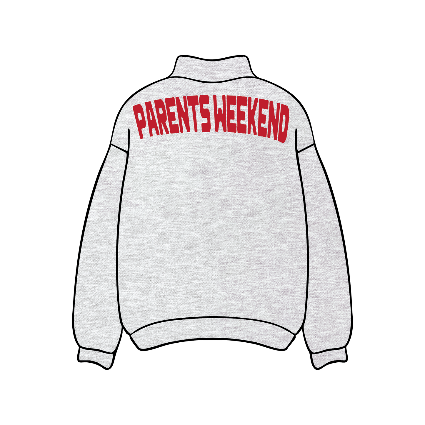 University of Wisconsin-Madison x Alpha Phi 'Parents Weekend Spring 2025' Mockneck
