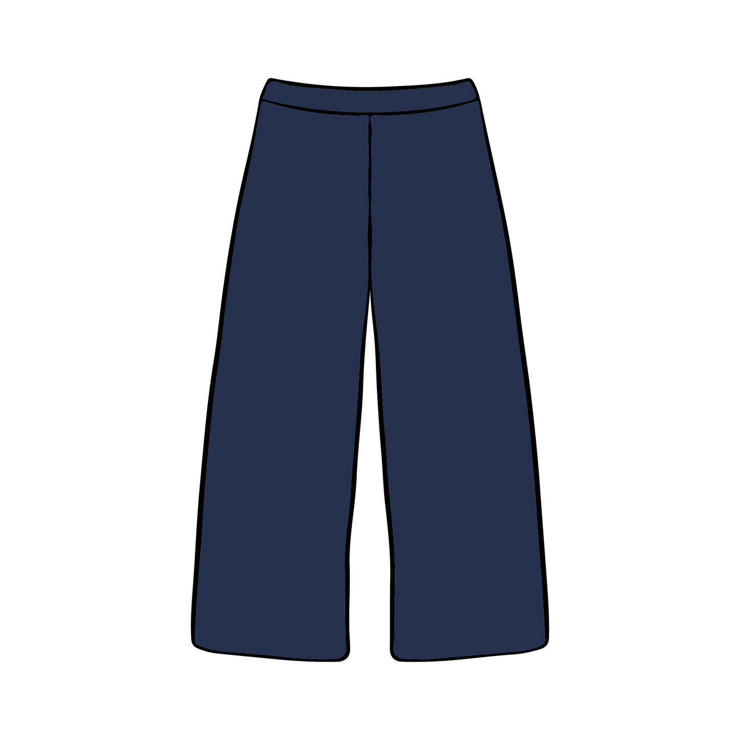 University of Wisconsin-Madison x Delta Gamma 'Senior Merch' Wide-leg Sweatpants