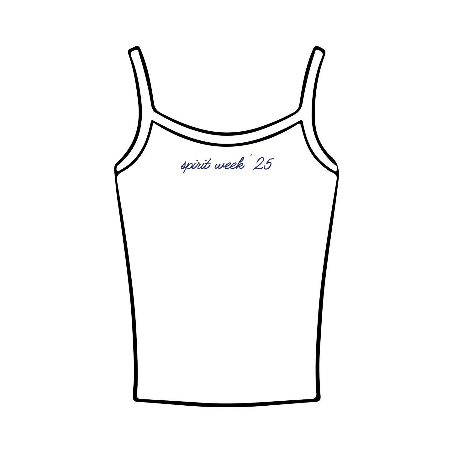 University of Wisconsin-Madison x Pi Beta Phi 'Work Week' Spaghetti Tank Top