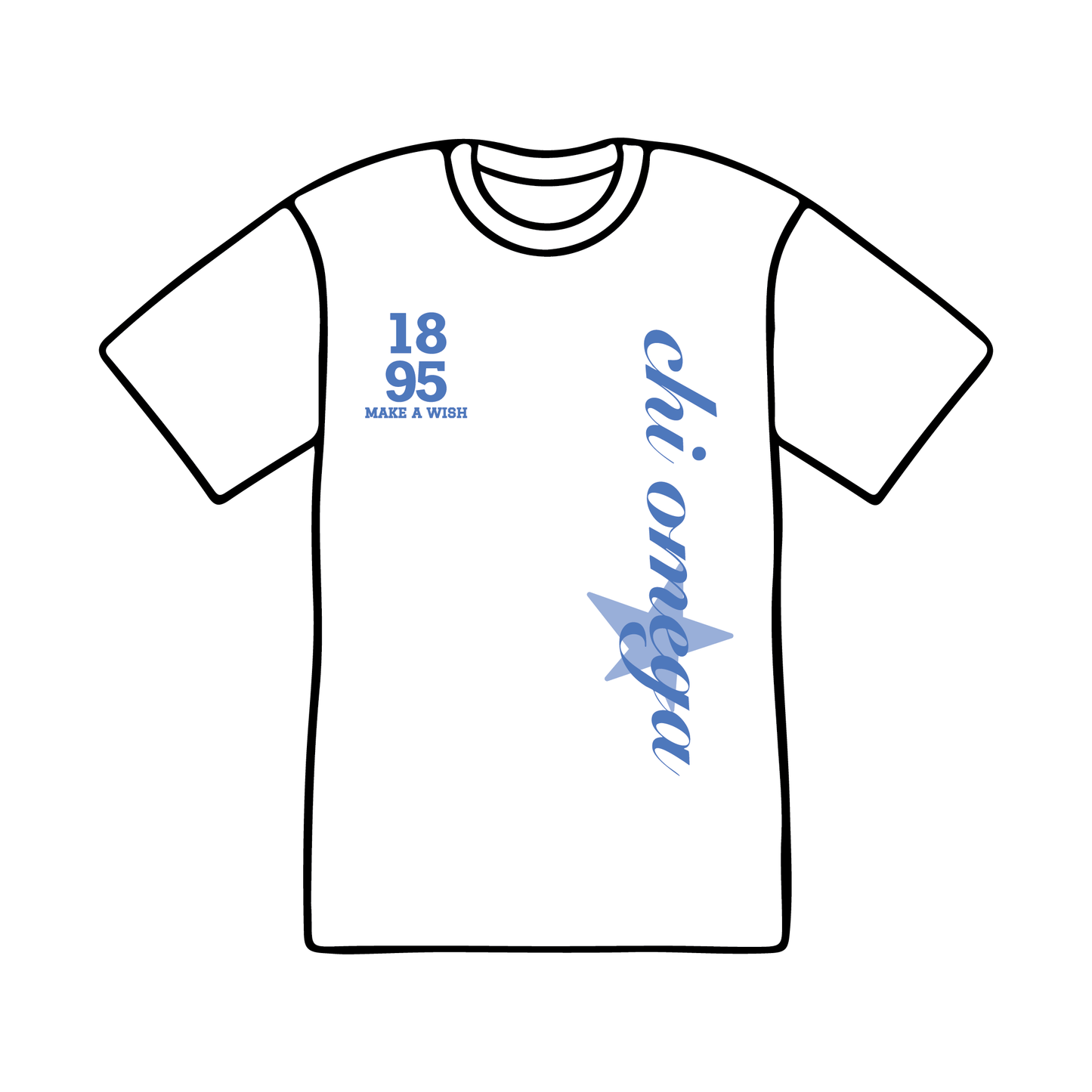 University of Arizona x Chi Omega Philanthropy 'Make A Wish Week' Tshirt