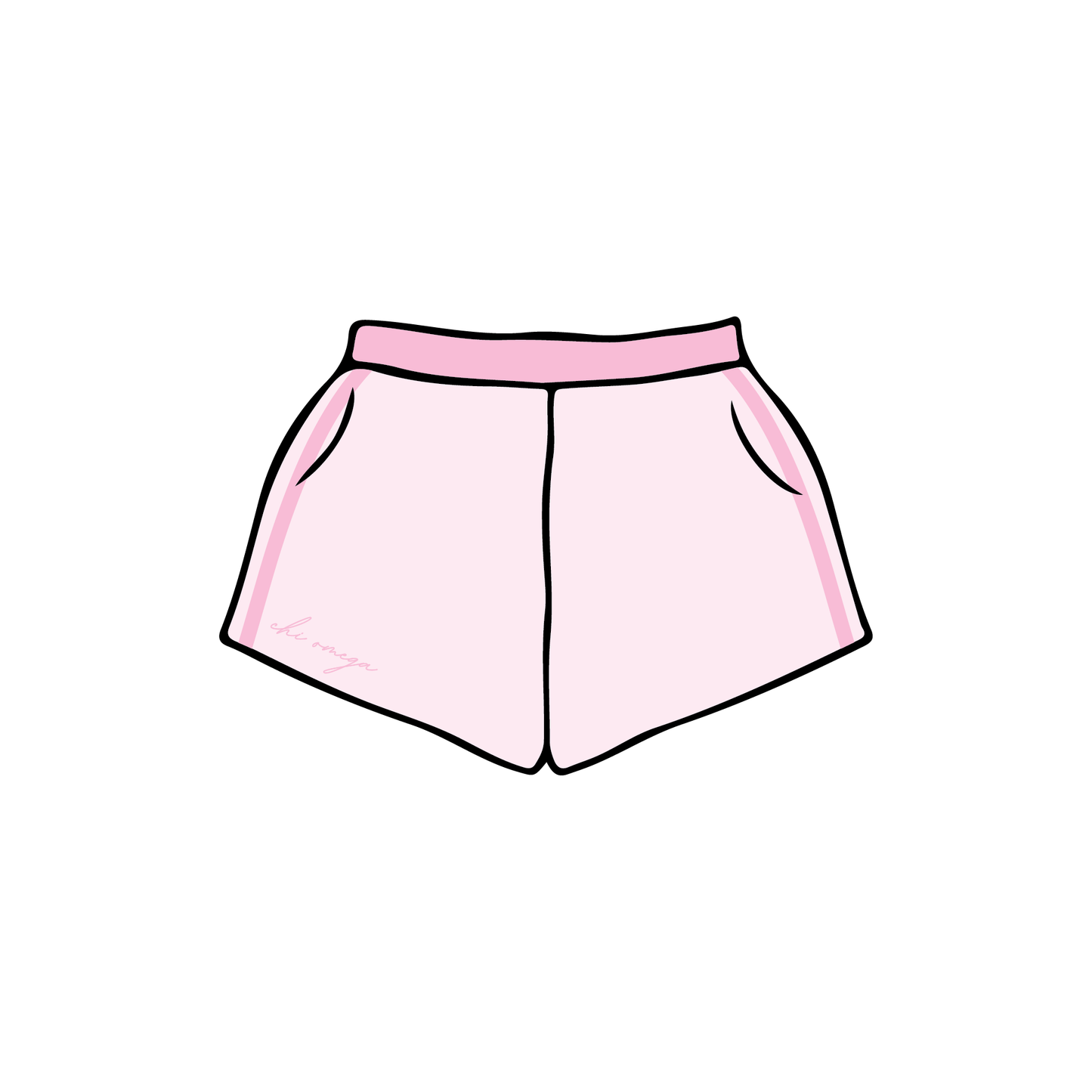 University of Arizona x Chi Omega 'Work Week' Sweatshorts