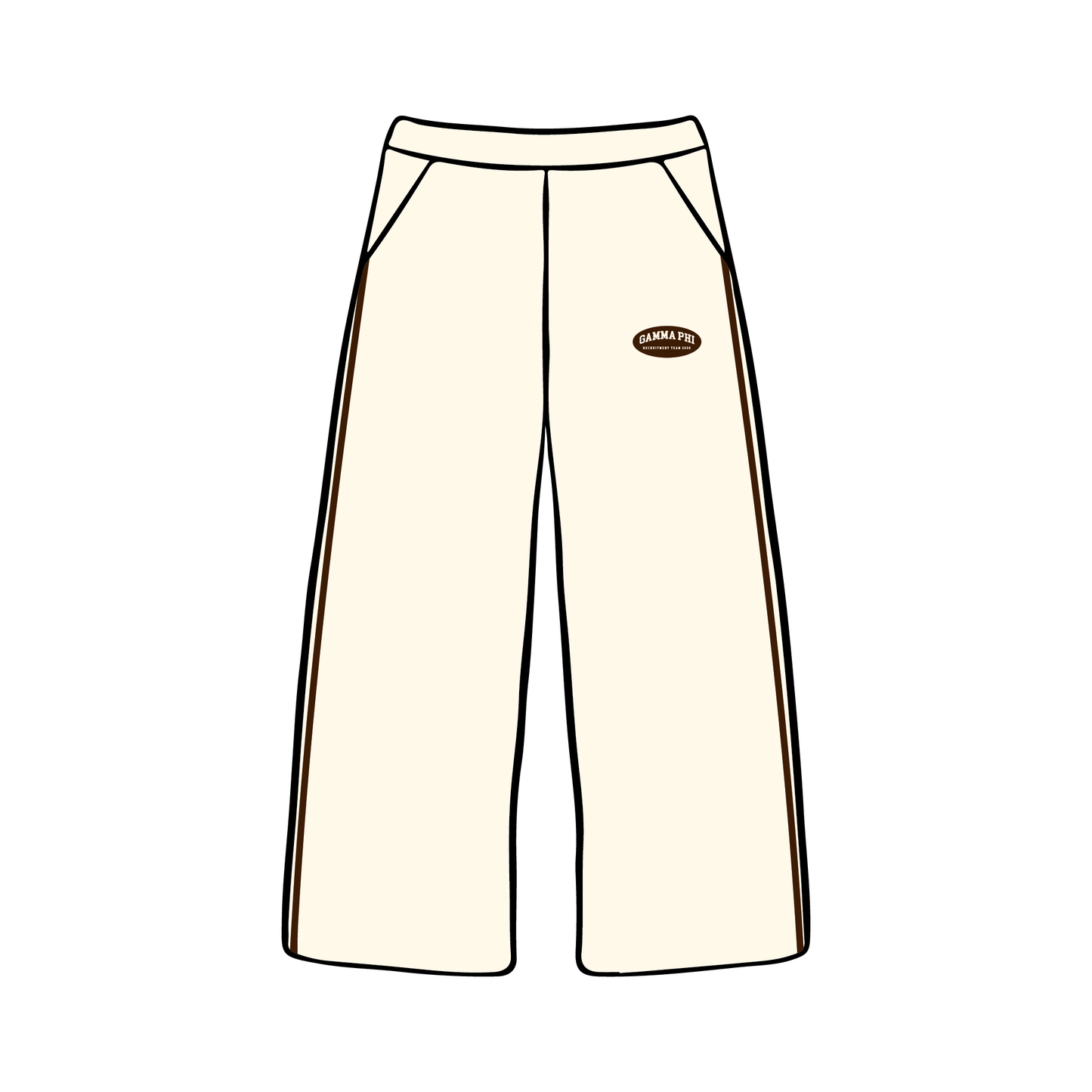 University of Arizona x Gamma Phi Beta 'Recruitment Team' Sweatpants