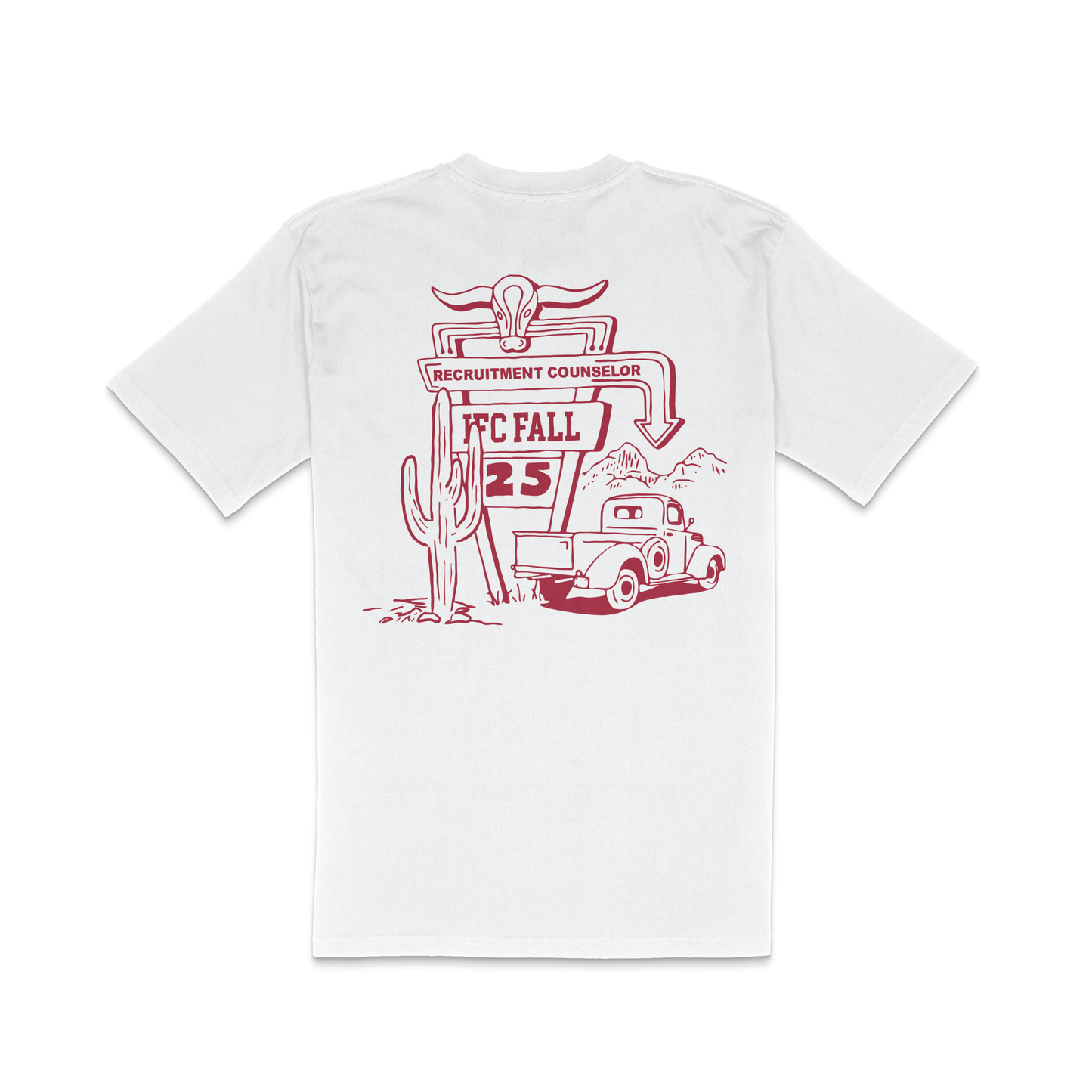 University of Arizona x IFC 'Fall 25 Recruitment Counselor's' Tee