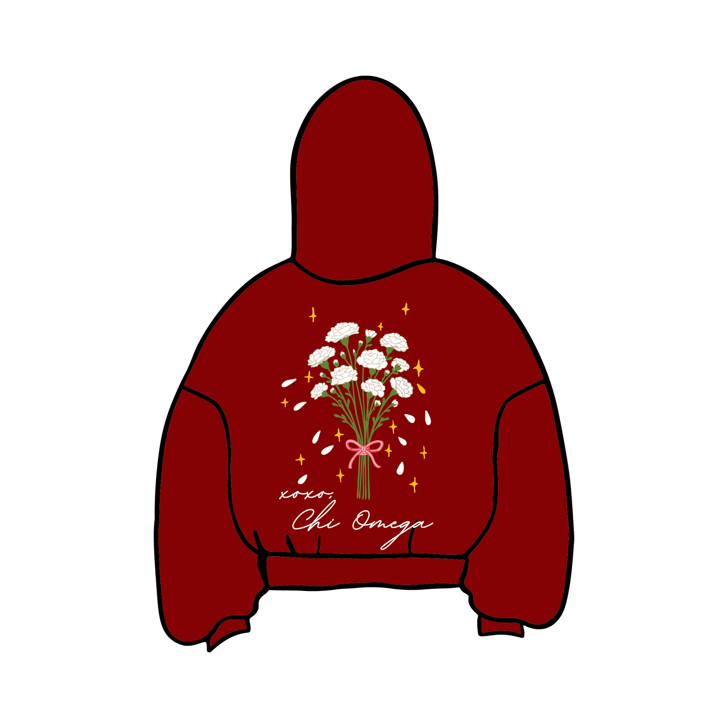 University of California, Berkeley x Chi Omega 'Spring Drop' Hoodie