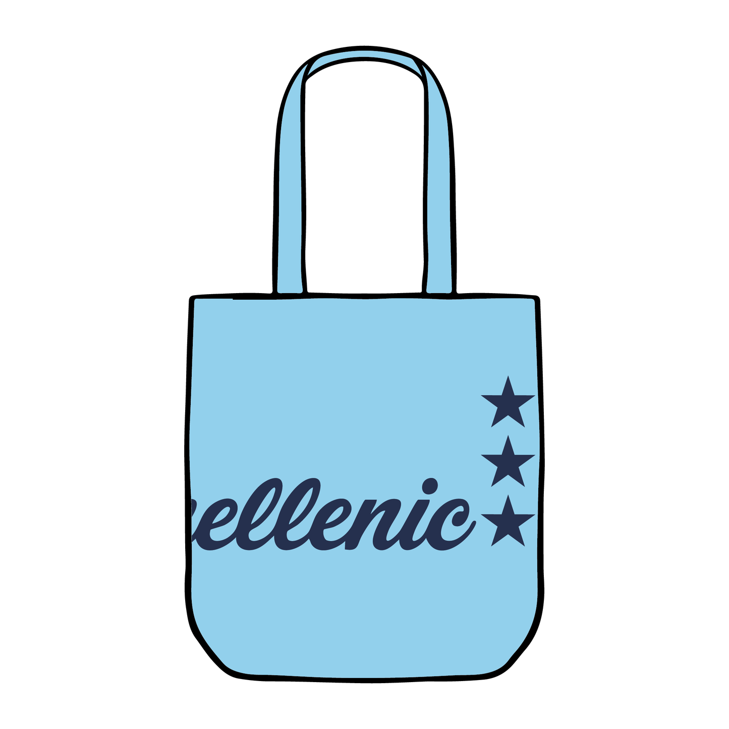 University of California, San Diego x Panhellenic 'Fall Recruitment 2025' Tote Bag