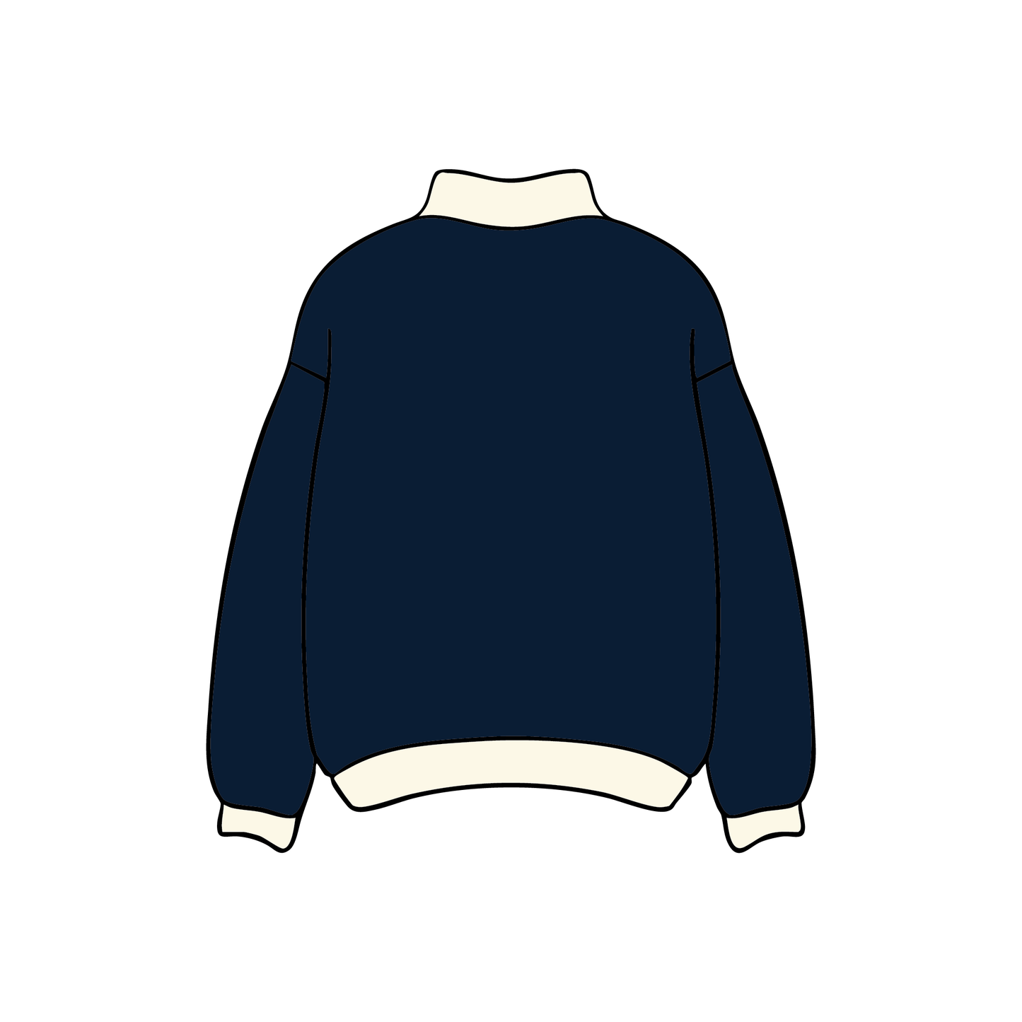 University of California, Santa Barbara x Gamma Phi Beta 'Spring Merch' Mockneck
