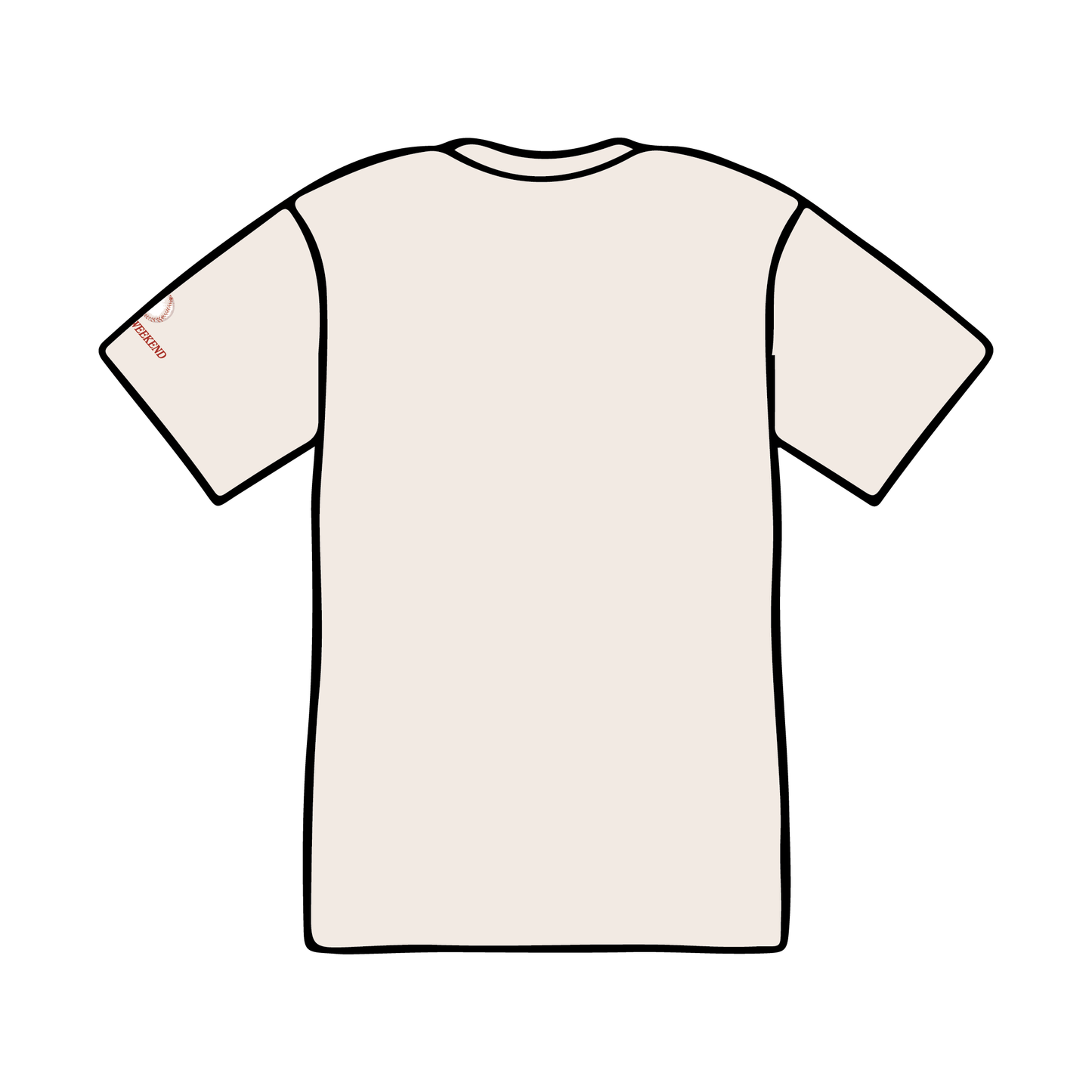 University of Colorado Boulder x Chi Omega 'Dudes' Weekend' Cream T-Shirt