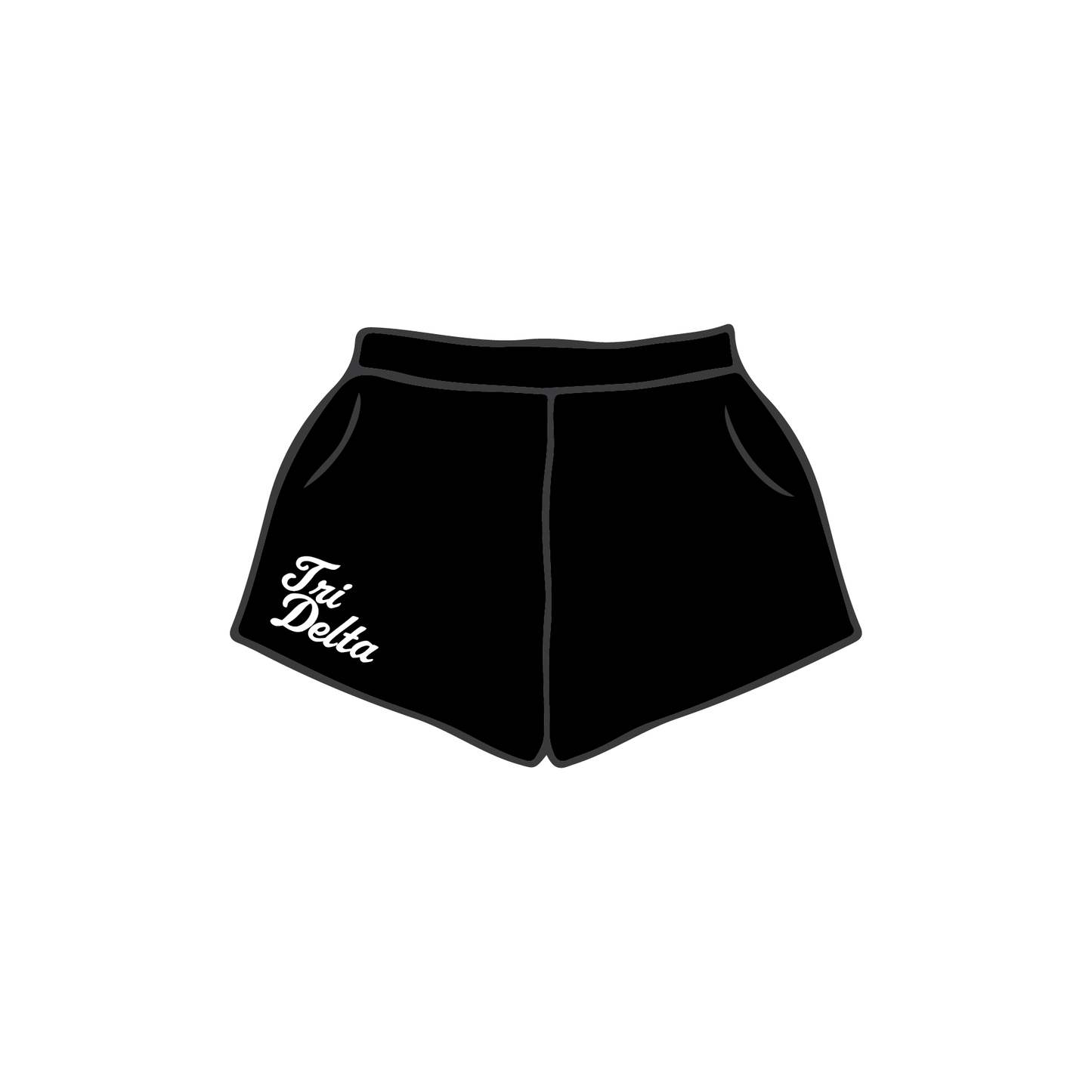 University of Colorado Boulder x Delta Delta Delta 'Exec' Sweatshorts