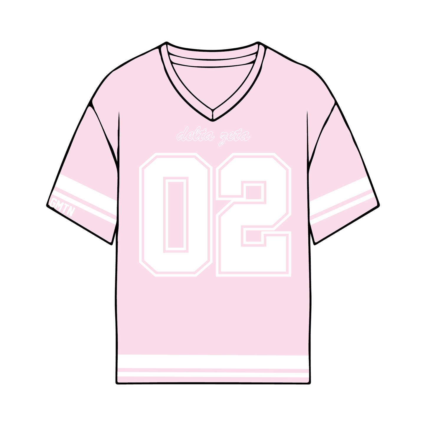 University of Florida x Delta Zeta 'Spirit Week' Football Jersey