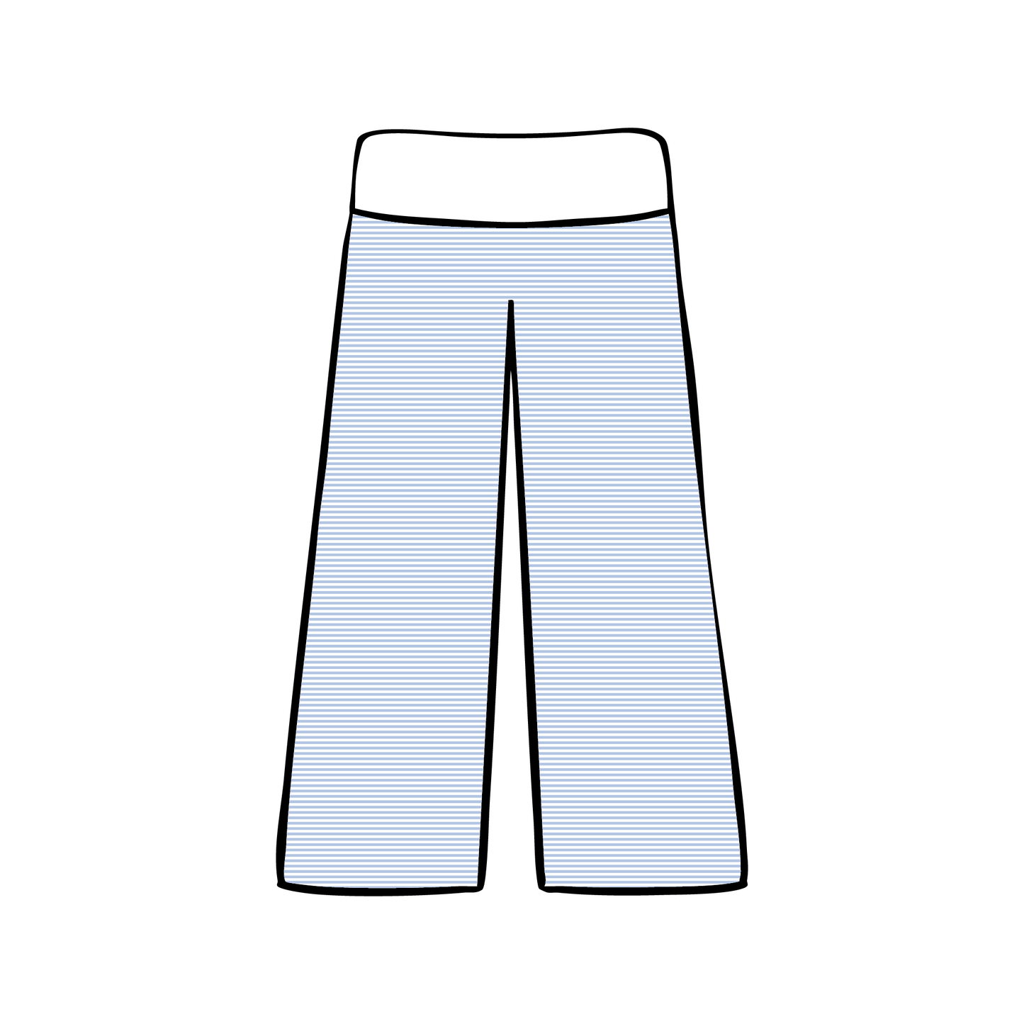 University of Iowa x Delta Gamma 'Spring Merch' Foldover Yoga Pants