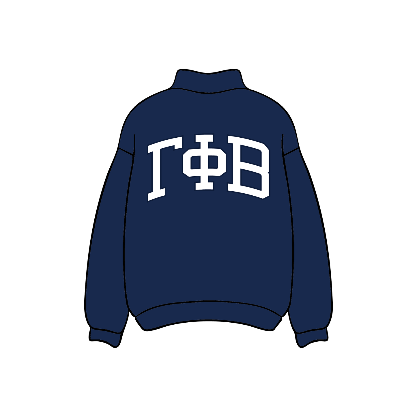 University of Kansas x Gamma Phi Beta 'Executive member merch' Mockneck