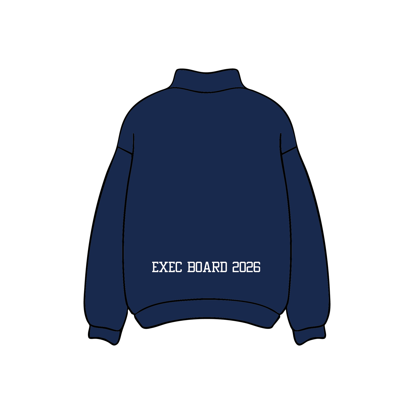 University of Kansas x Gamma Phi Beta 'Executive member merch' Mockneck