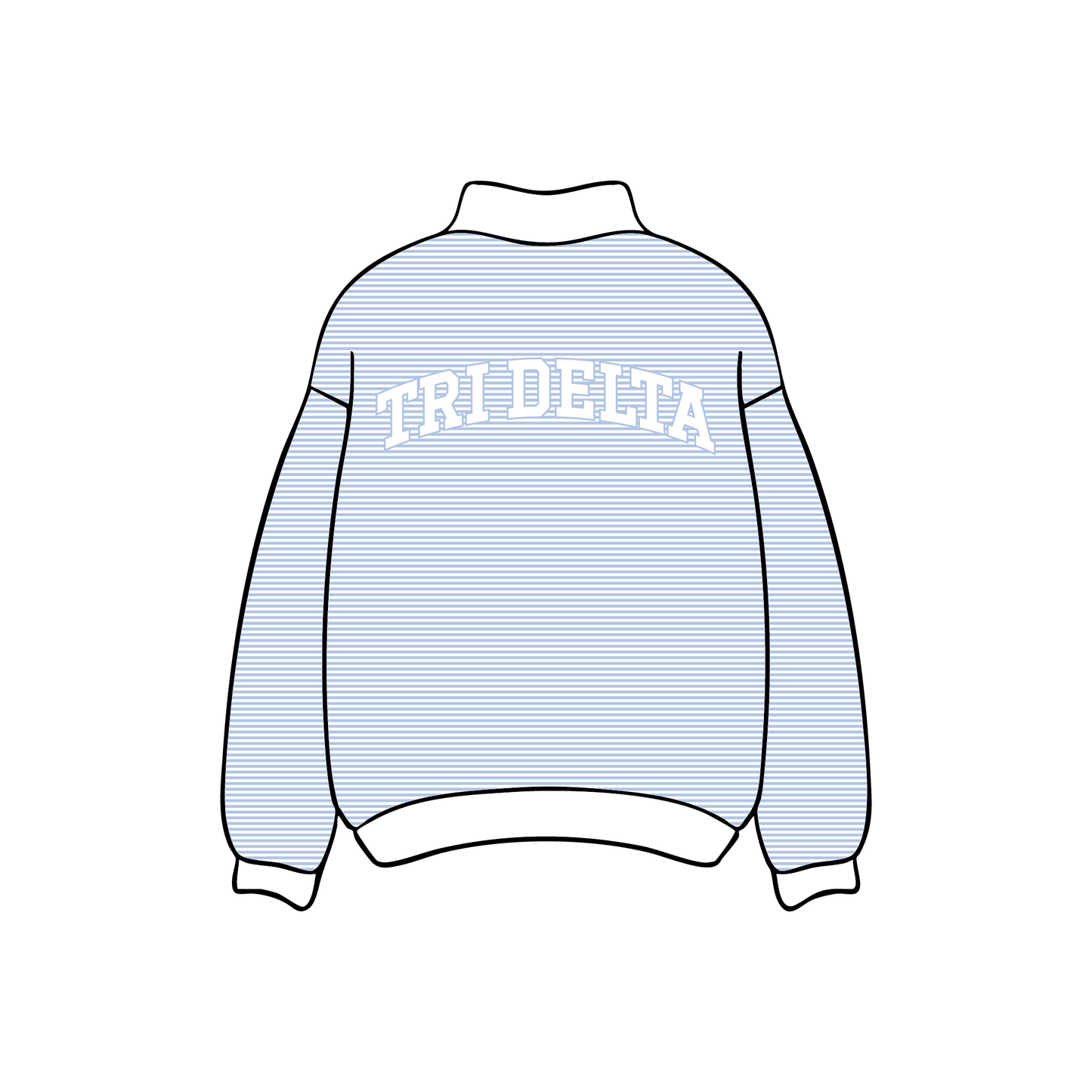 University of Miami x Delta Delta Delta 'Spring Merch' Mockneck