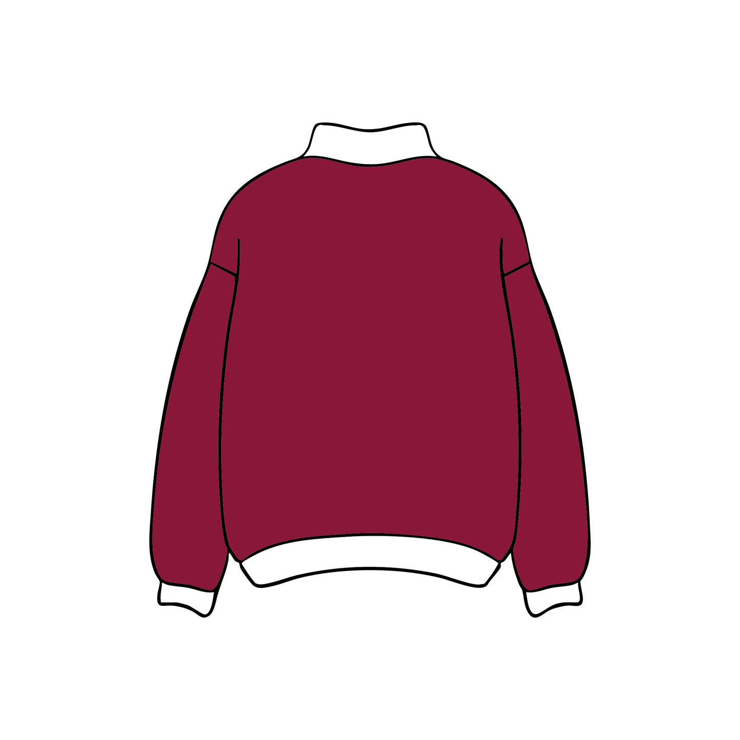 University of Minnesota Twin Cities x Alpha Chi Omega '2026 Merch' Mockneck