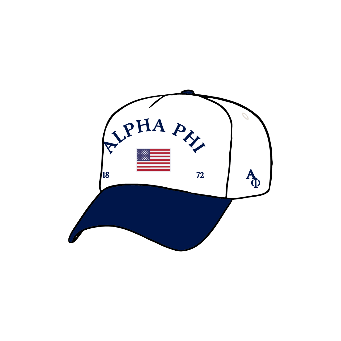University of North Florida x Alpha Phi 'Spring Package' Hat