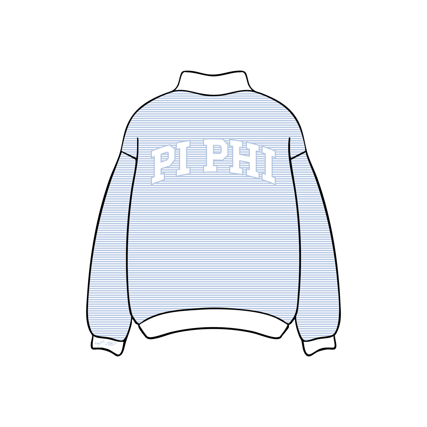 University of South Dakota x Pi Beta Phi 'Spring Sets' Mockneck