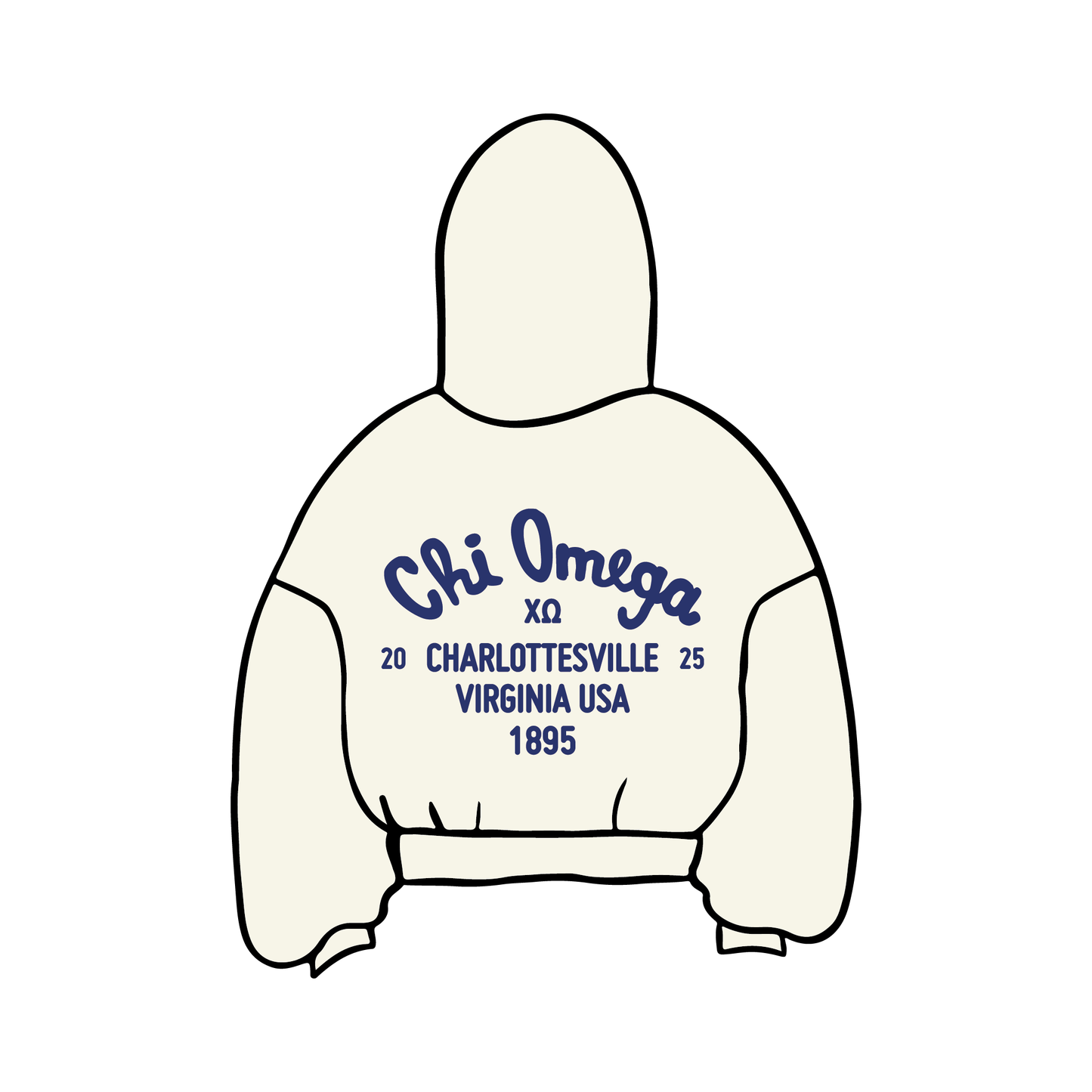 University of Virginia x Chi Omega 'Fall Merch Pack' Hoodie