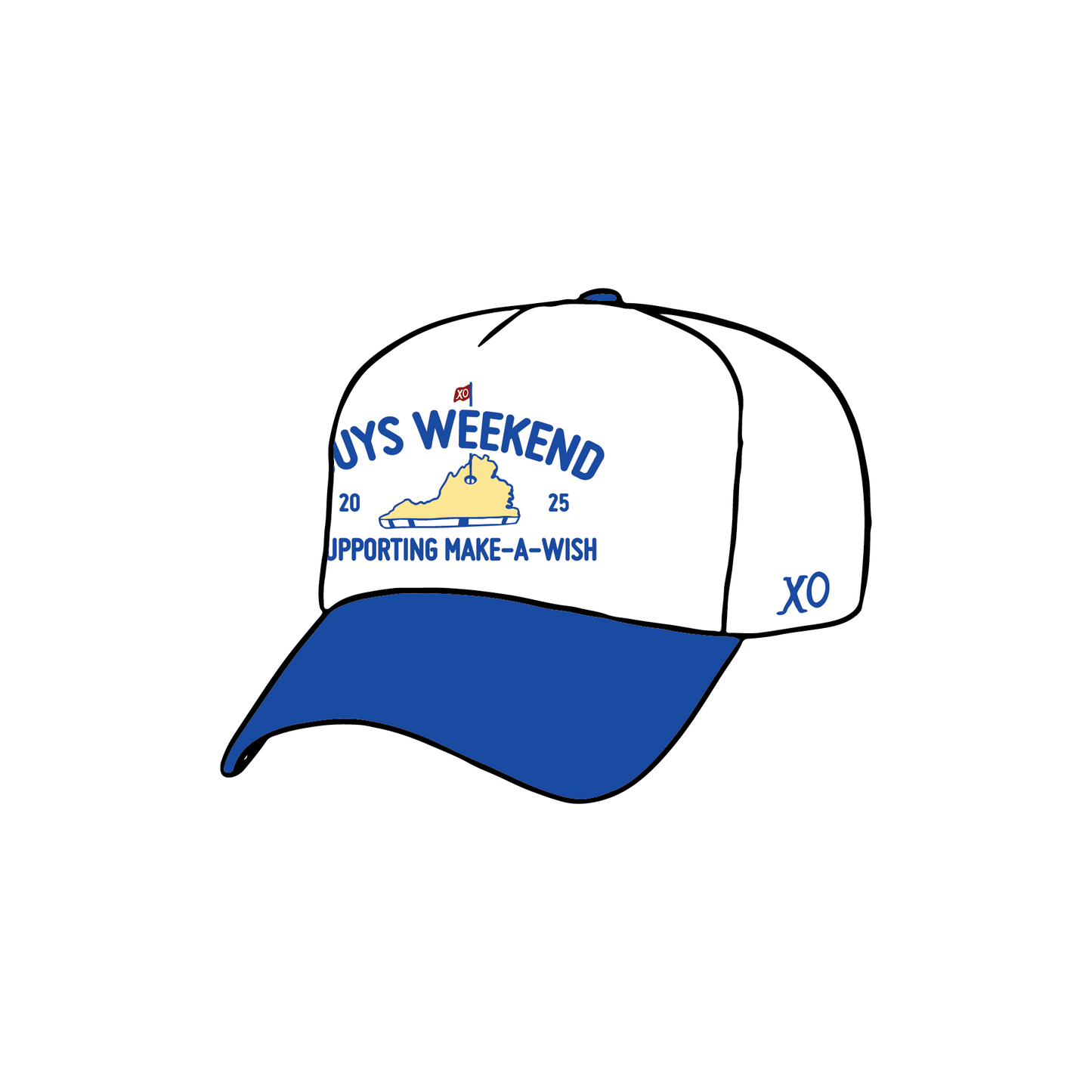 University of Virginia x Chi Omega 'Spring Make-A-Wish Event' Hat