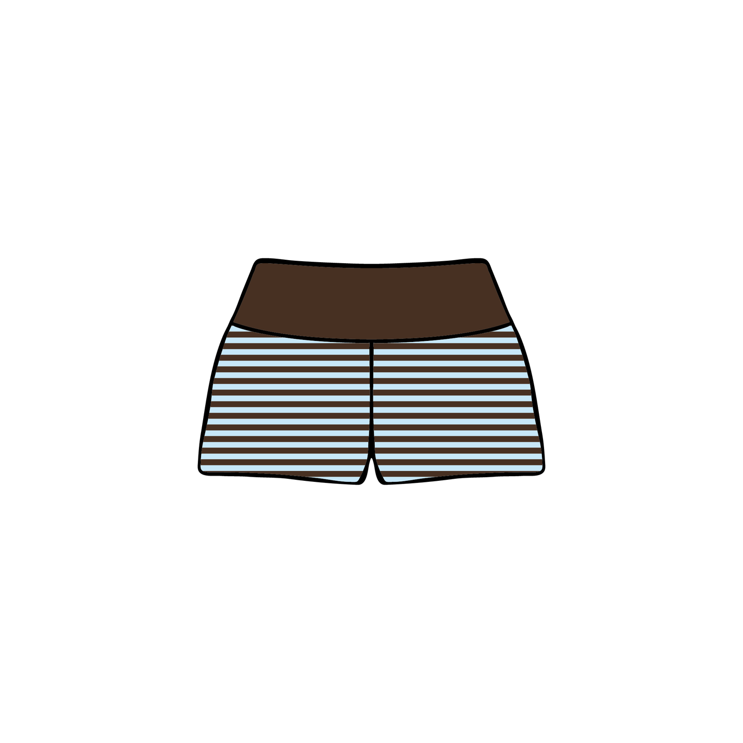 University of Washington x Delta Zeta 'Spring Quarter Merch' Shorts