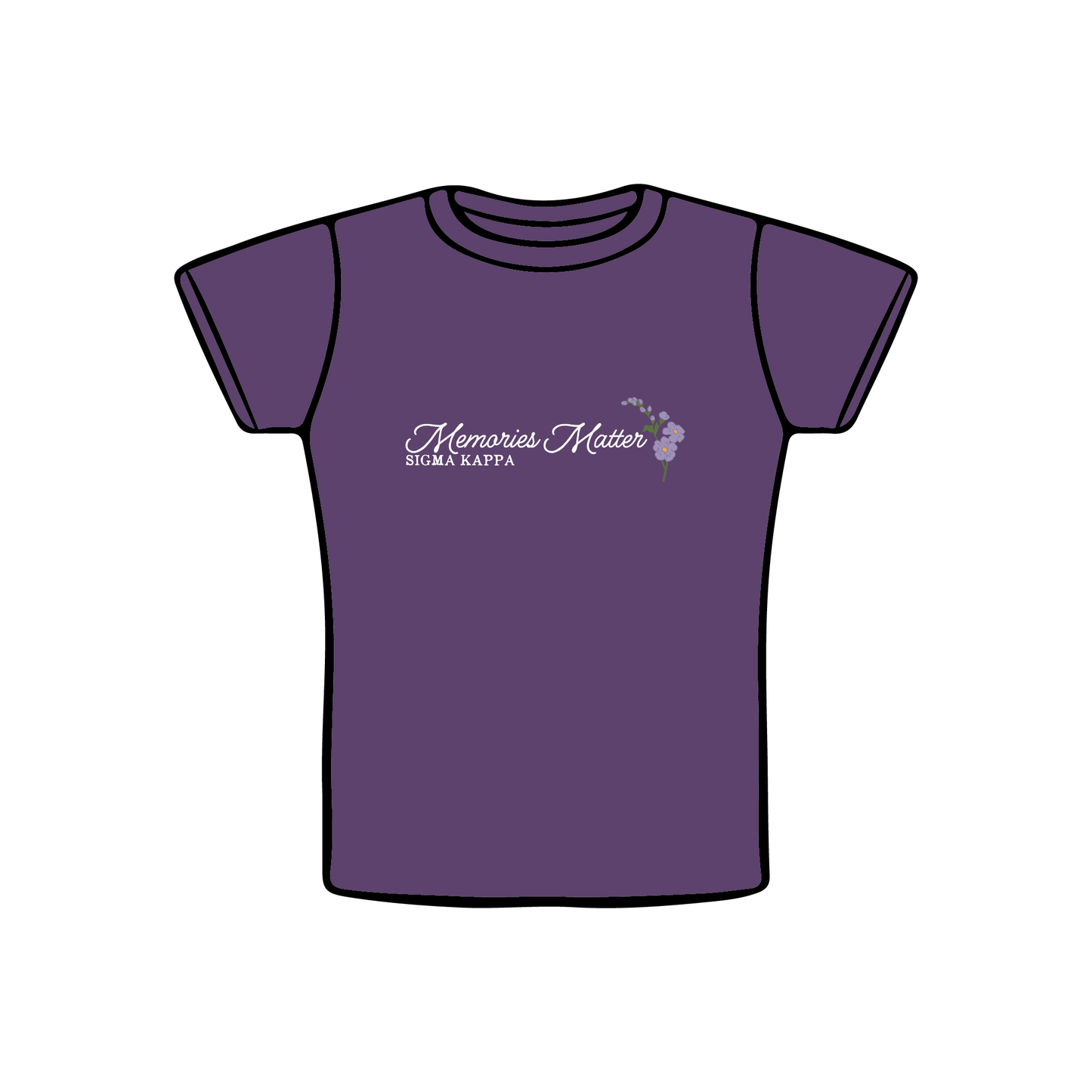 University of Washington x Sigma Kappa 'Fall Rush Philo' Baby Tee