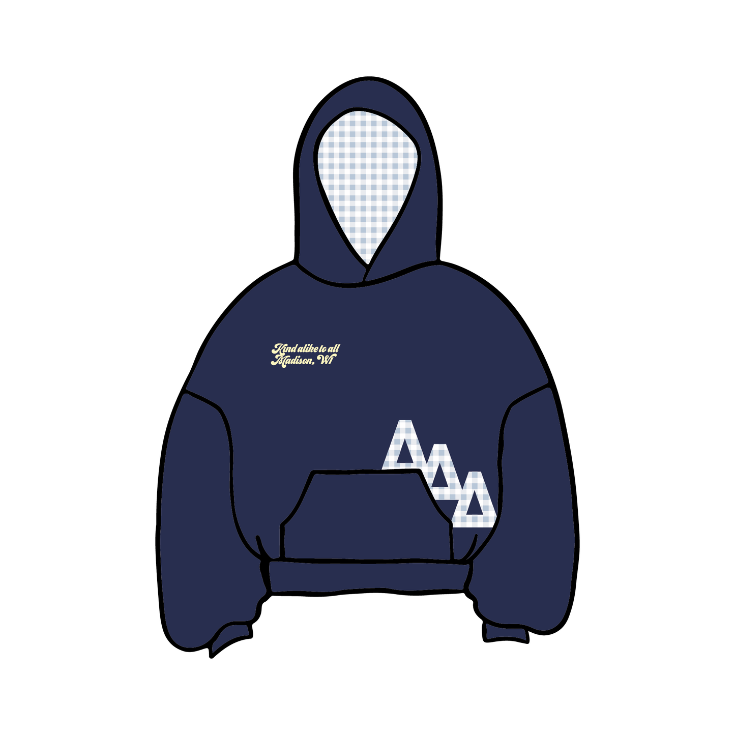 University of Wisconsin-Madison x Delta Delta Delta 'New Member' Hoodie