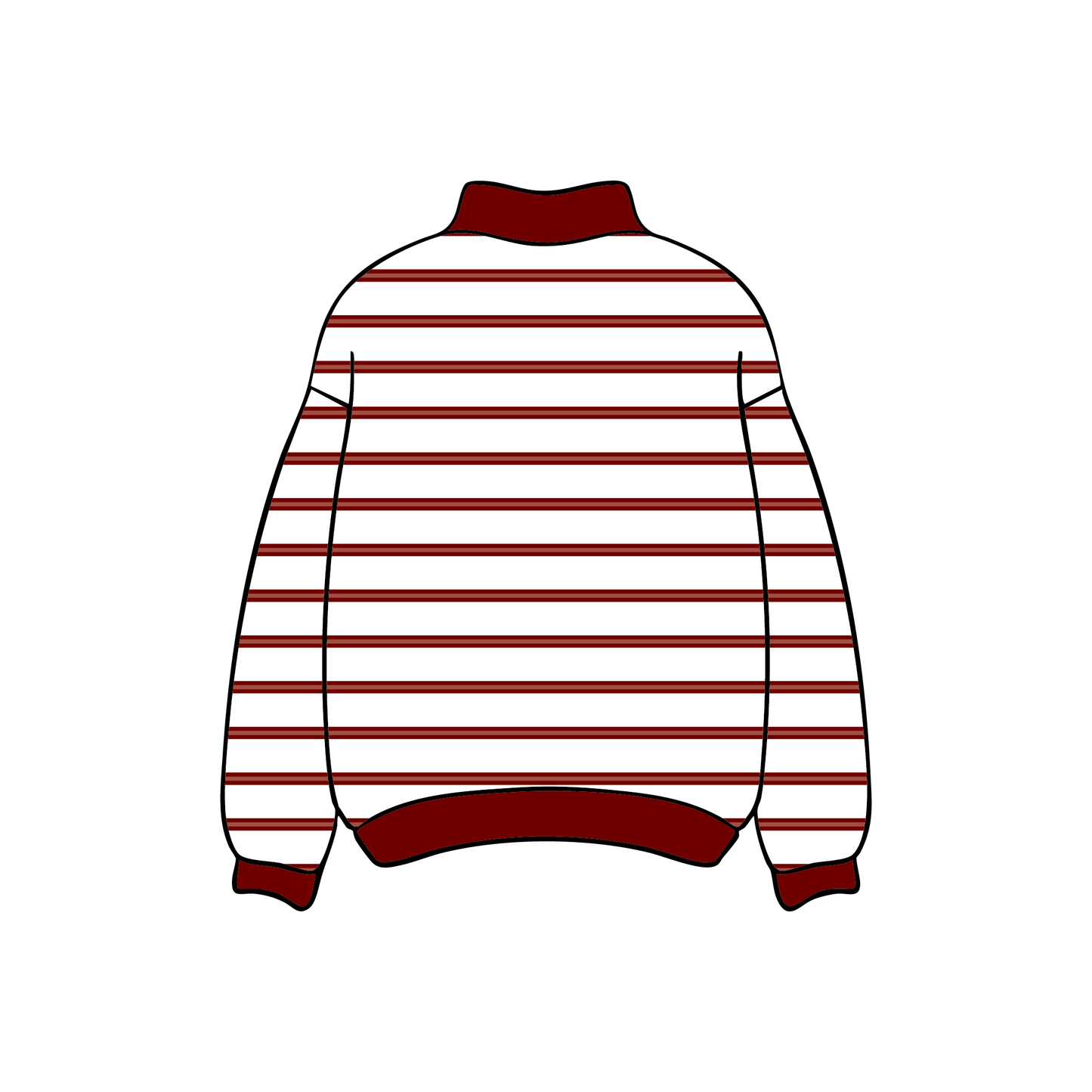 University of Wisconsin-Madison x Kappa Alpha Theta 'ValentinesDate Party merch' Mockneck
