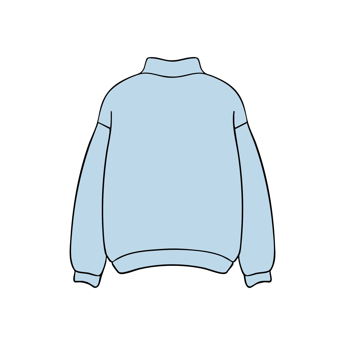 Virginia Polytechnic Institute and State University x Alpha Delta Pi 'General Drop' Mockneck