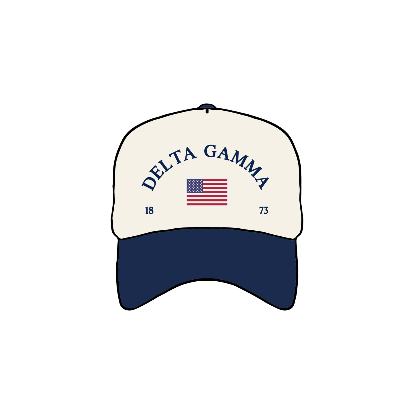 Virginia Polytechnic Institute and State University x Delta Gamma 'Fall Merch' Hat
