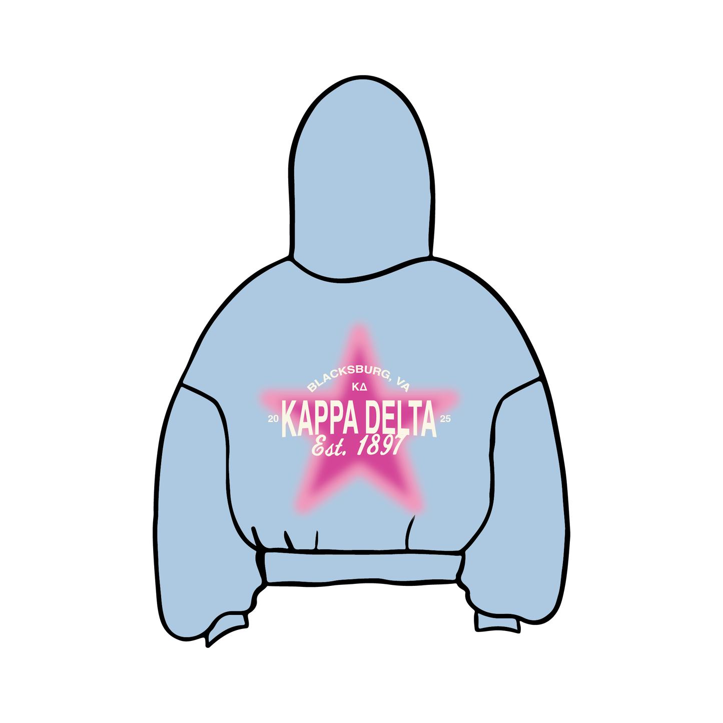 Virginia Polytechnic Institute and State University x Kappa Delta 'Merch Drop' Hoodie