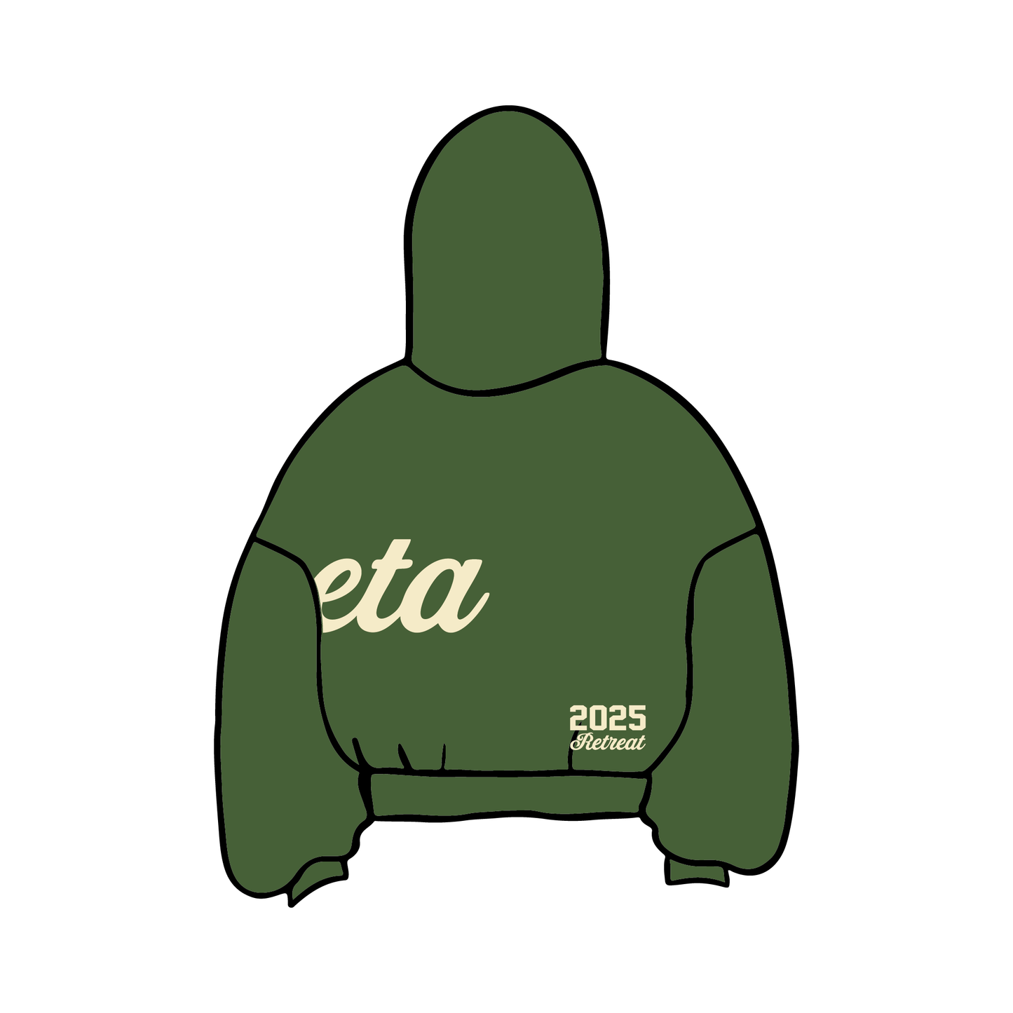 Colorado State University x Zeta Tau Alpha 'Spring Retreat' Hoodie