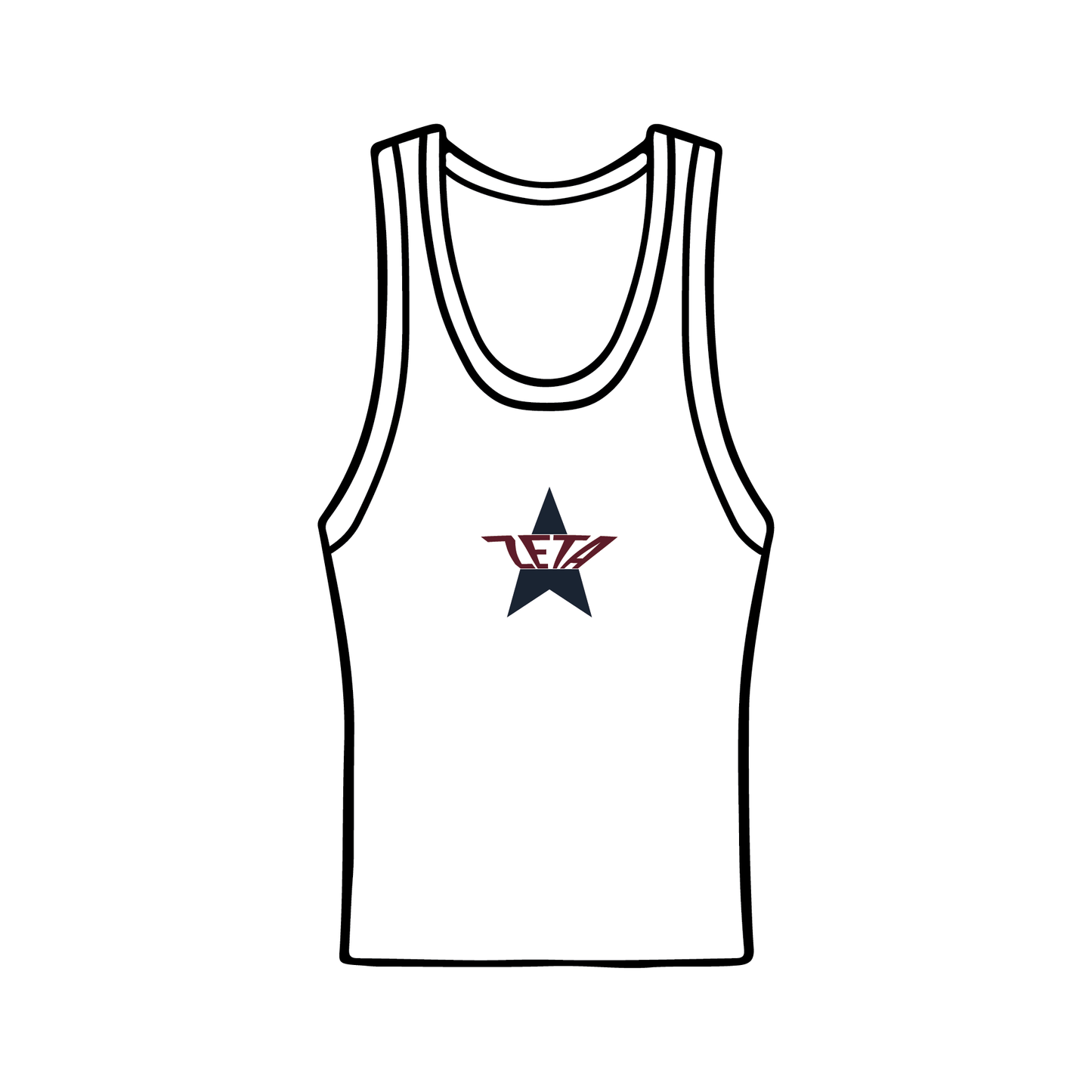 College of Charleston x Zeta Tau Alpha 'General Merch' Tank Top