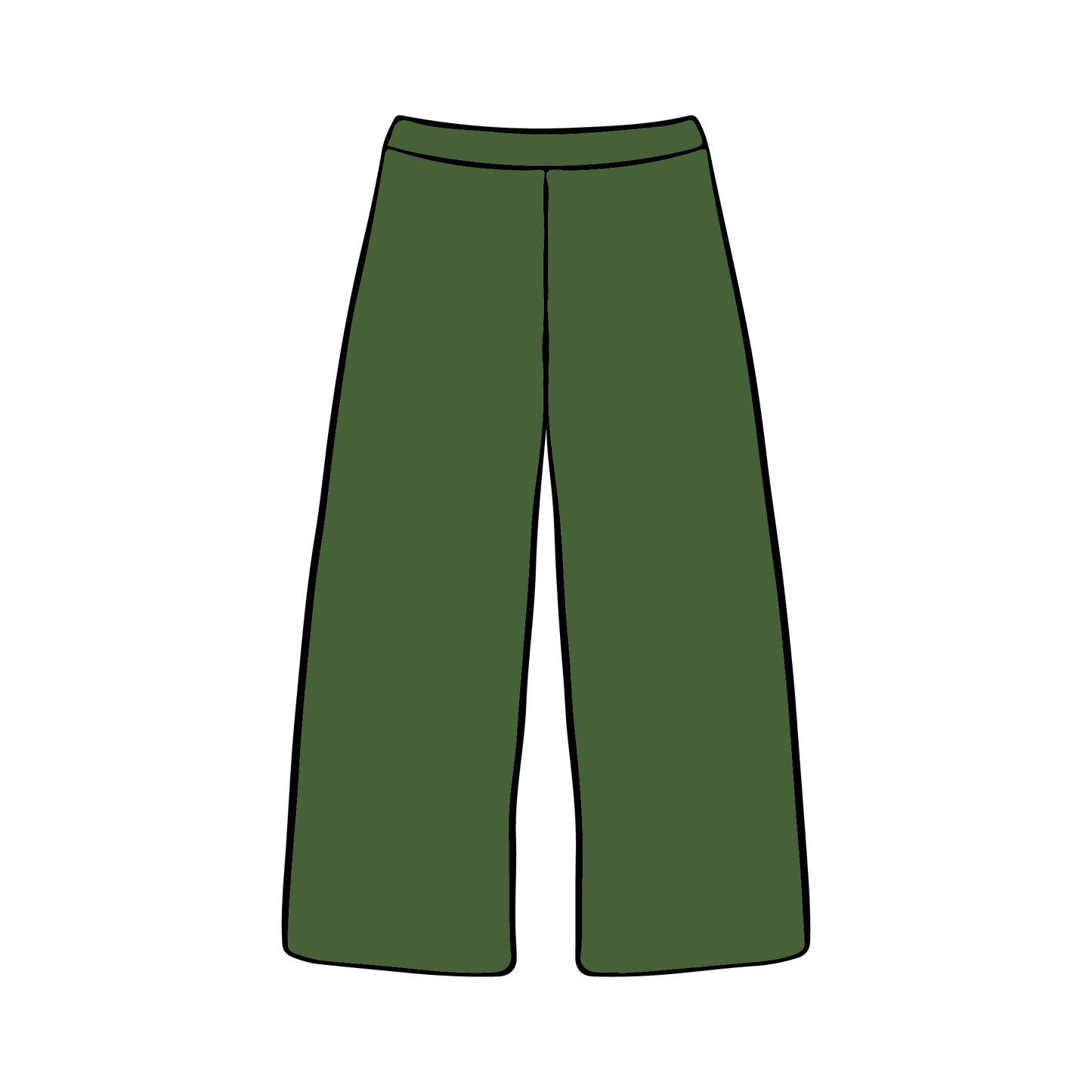 Colorado State University x Zeta Tau Alpha 'Retreat' Wide-leg Sweatpants