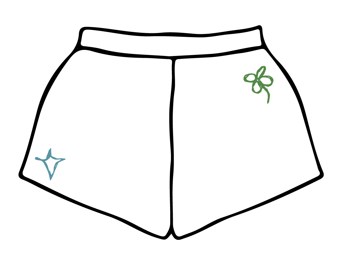 Syracuse University x Gamma Phi Beta 'Bid Day 2025' Sweatshorts
