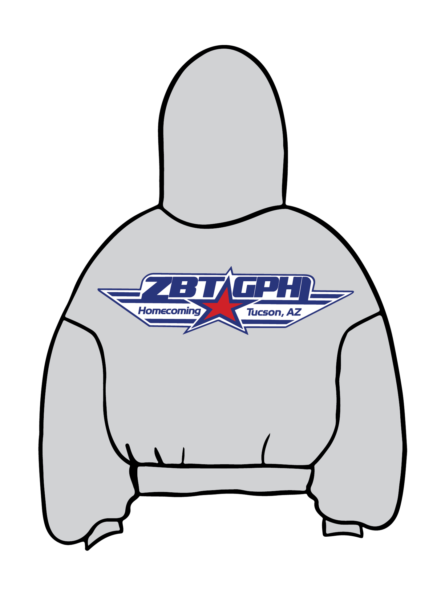 University of Arizona x Zeta Beta Tau 'Homecoming 2024' Hoodie