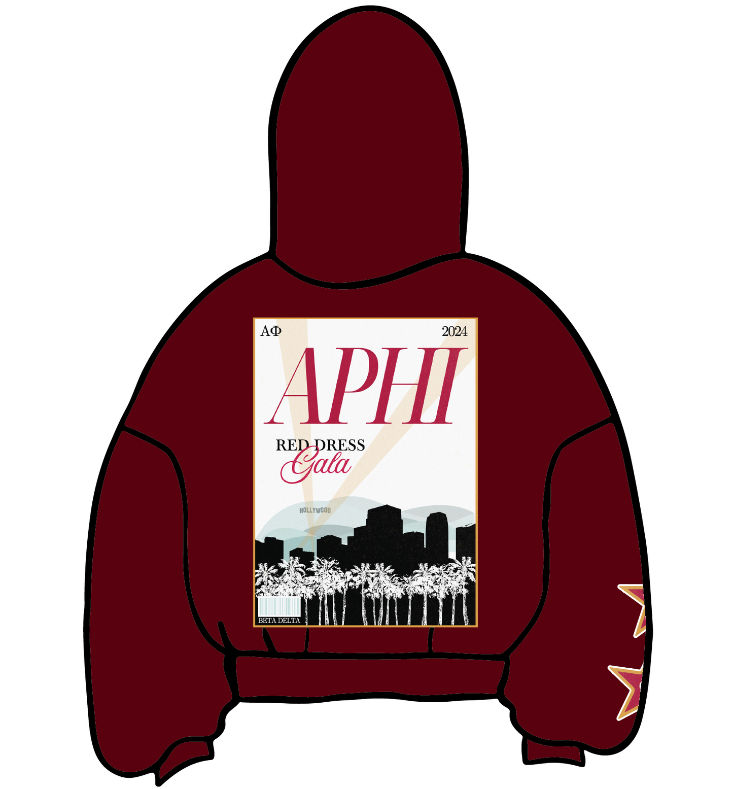 University of California, Los Angeles x Alpha Phi 'Red Dress Gala' Hoodie