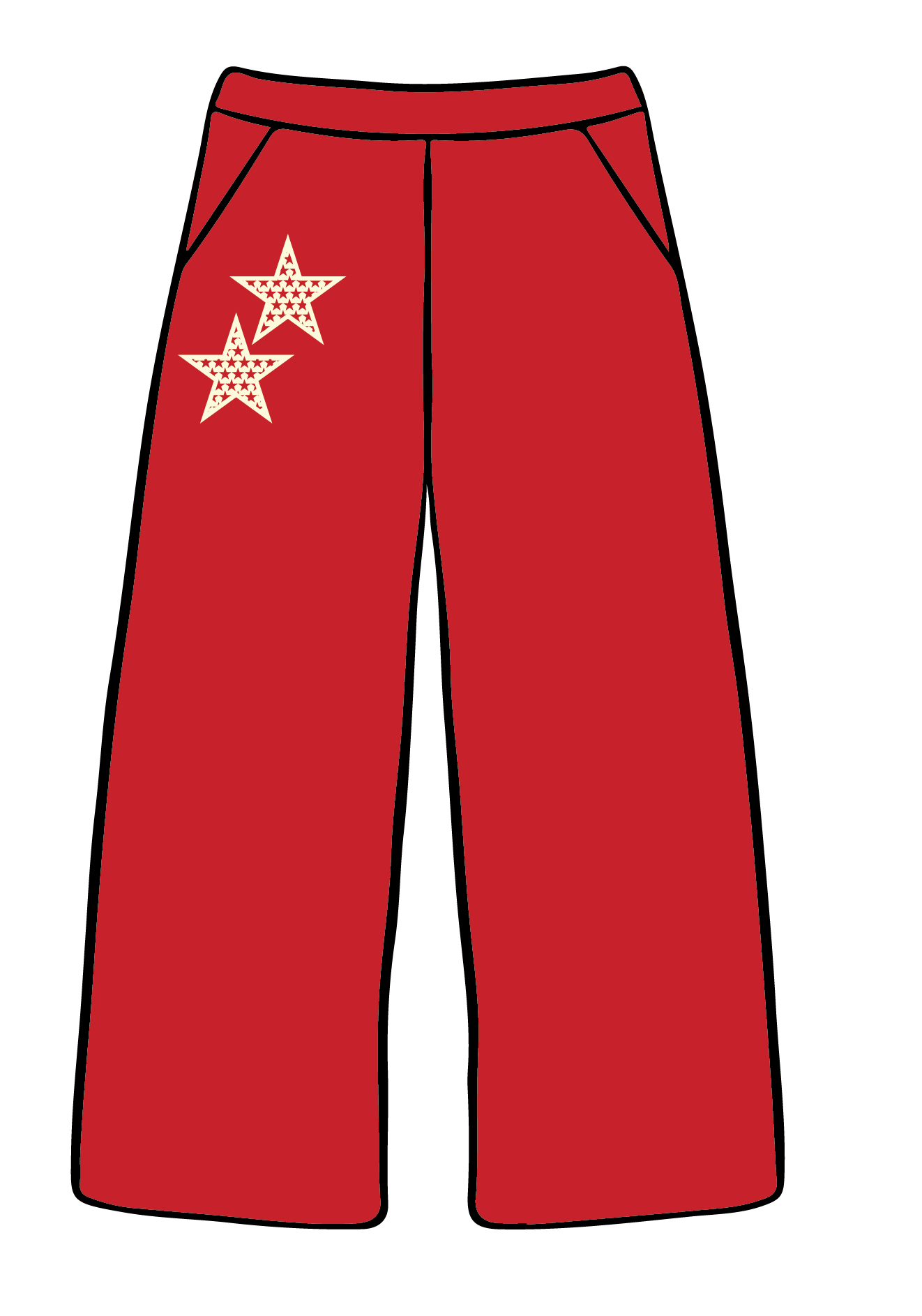University of Arizona x Delta Zeta 'Make A Wish' Jagger Wide-Leg Sweatpants