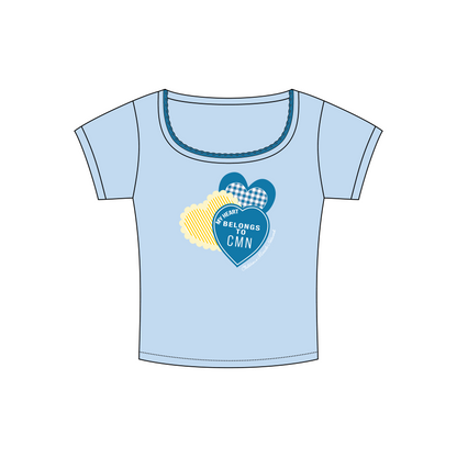 Georgia College & State University x Phi Mu 'Recruitment philanthropy' Los Angeles Apparel Baby Tee 43005