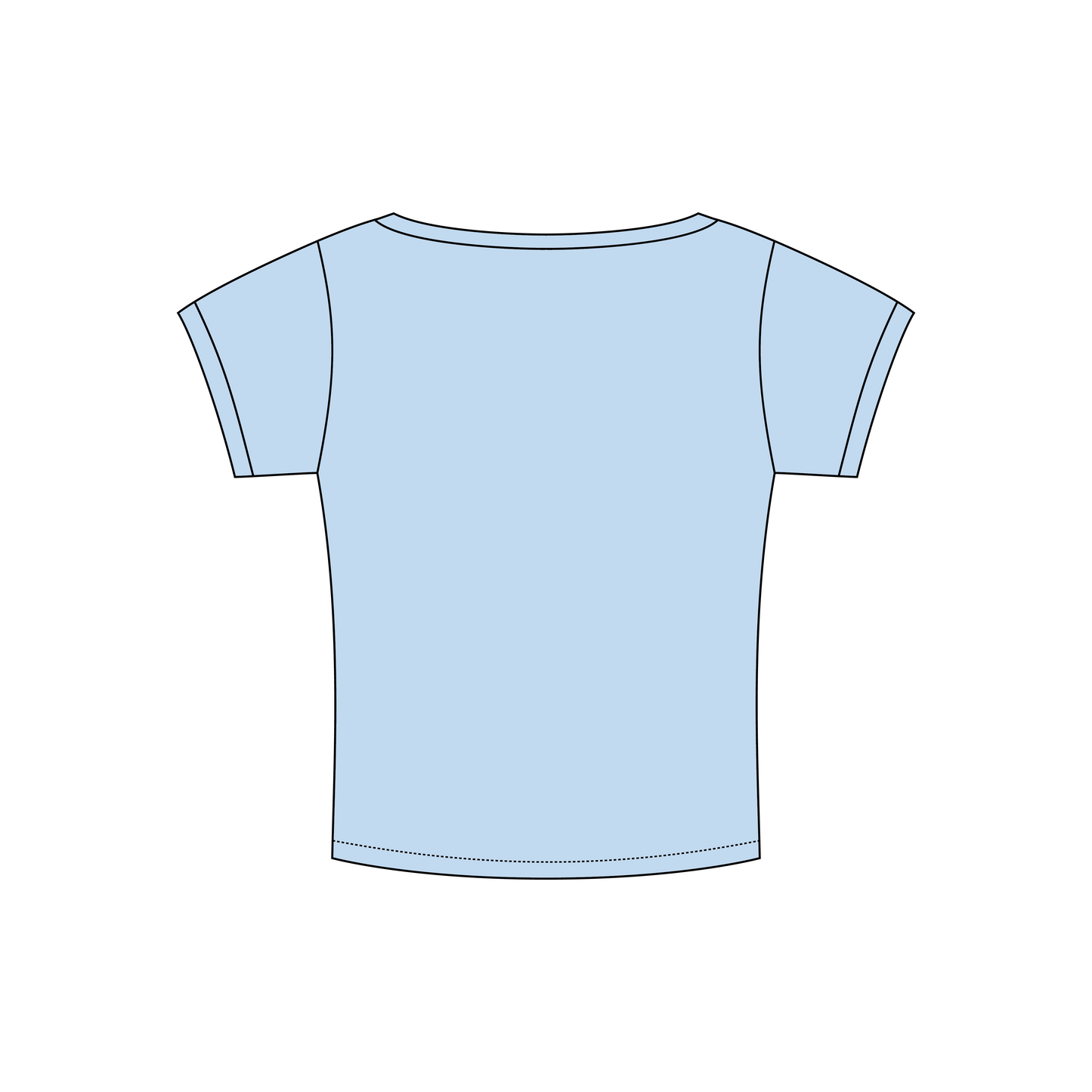 Georgia College & State University x Phi Mu 'Recruitment philanthropy' Los Angeles Apparel Baby Tee 43005