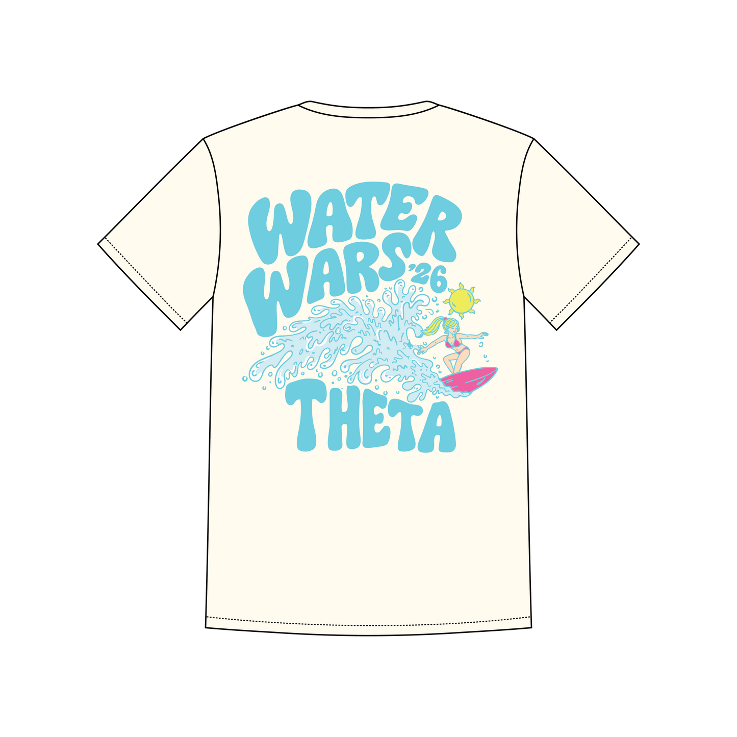 University of California, Santa Barbara x Kappa Alpha Theta 'Spring Philanthropy' Gildan Heavy Cotton Tee
