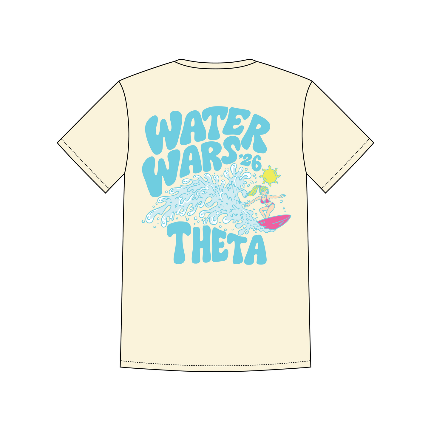 University of California, Santa Barbara x Kappa Alpha Theta 'Spring Philanthropy' Gildan Heavy Cotton Tee