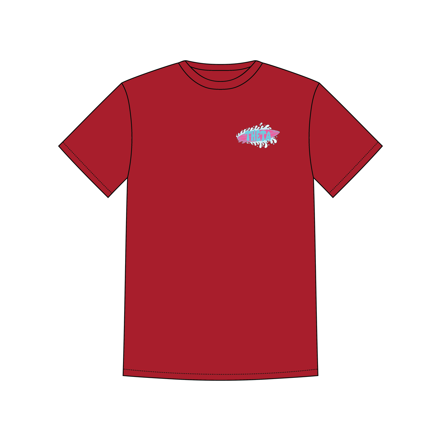 University of California, Santa Barbara x Kappa Alpha Theta 'Spring Philanthropy' Gildan Heavy Cotton Tee