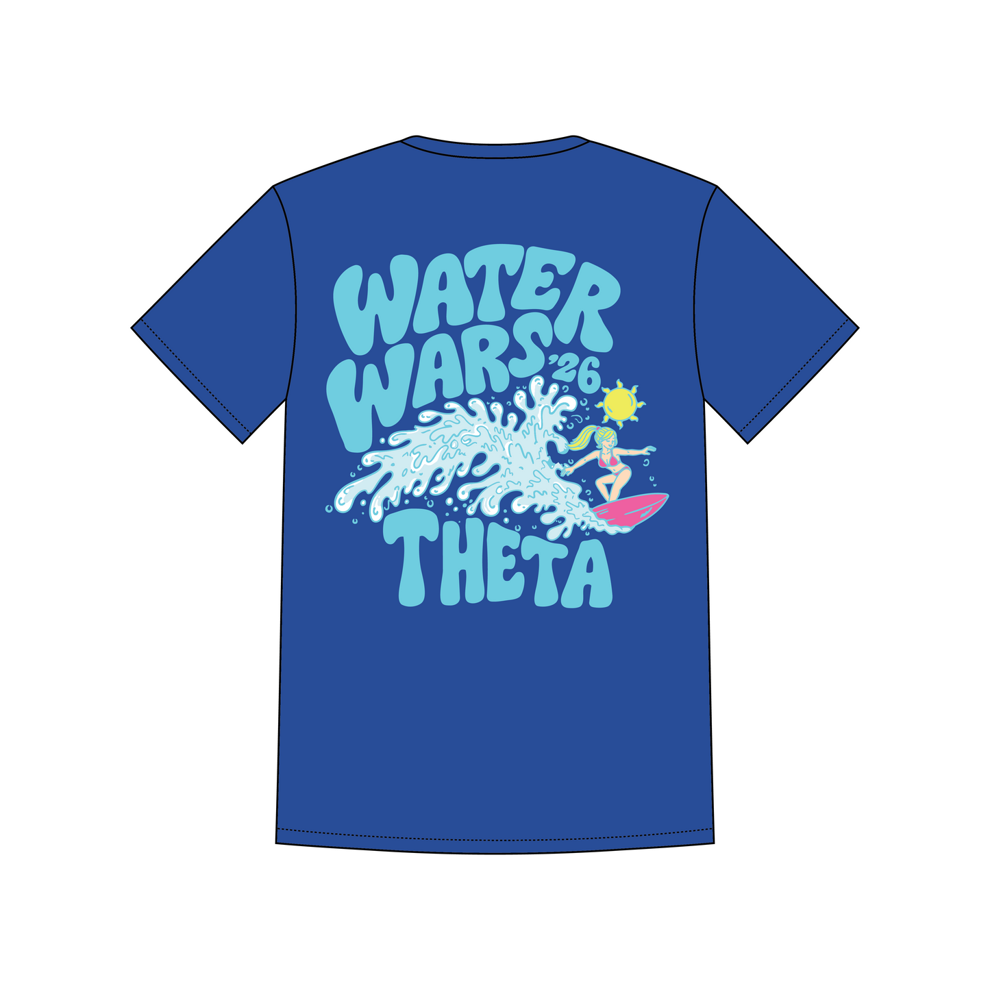 University of California, Santa Barbara x Kappa Alpha Theta 'Spring Philanthropy' Gildan Heavy Cotton Tee