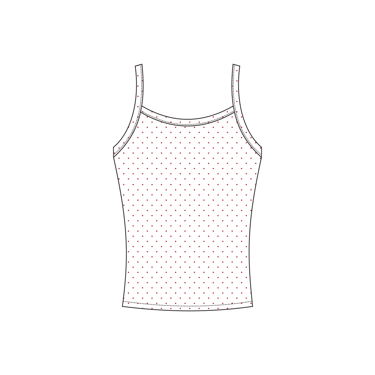 University of Missouri (Mizzou) x Alpha Chi Omega 'Bid day' Evie Tank Top
