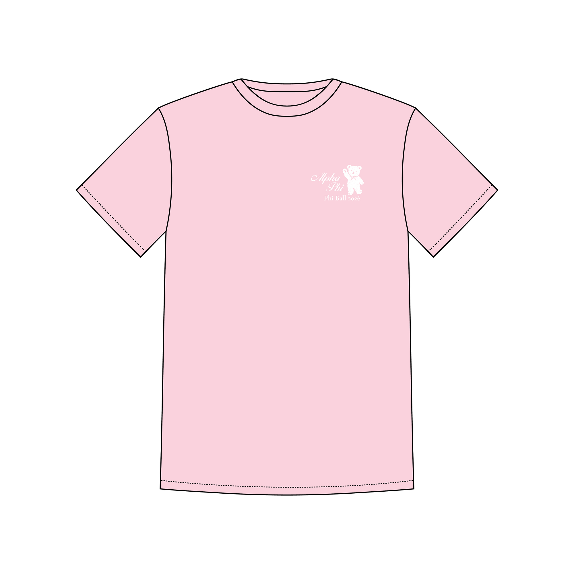 University of California, Santa Barbara x Alpha Phi 'Phi Week 2026' Gildan Heavy Cotton Tee