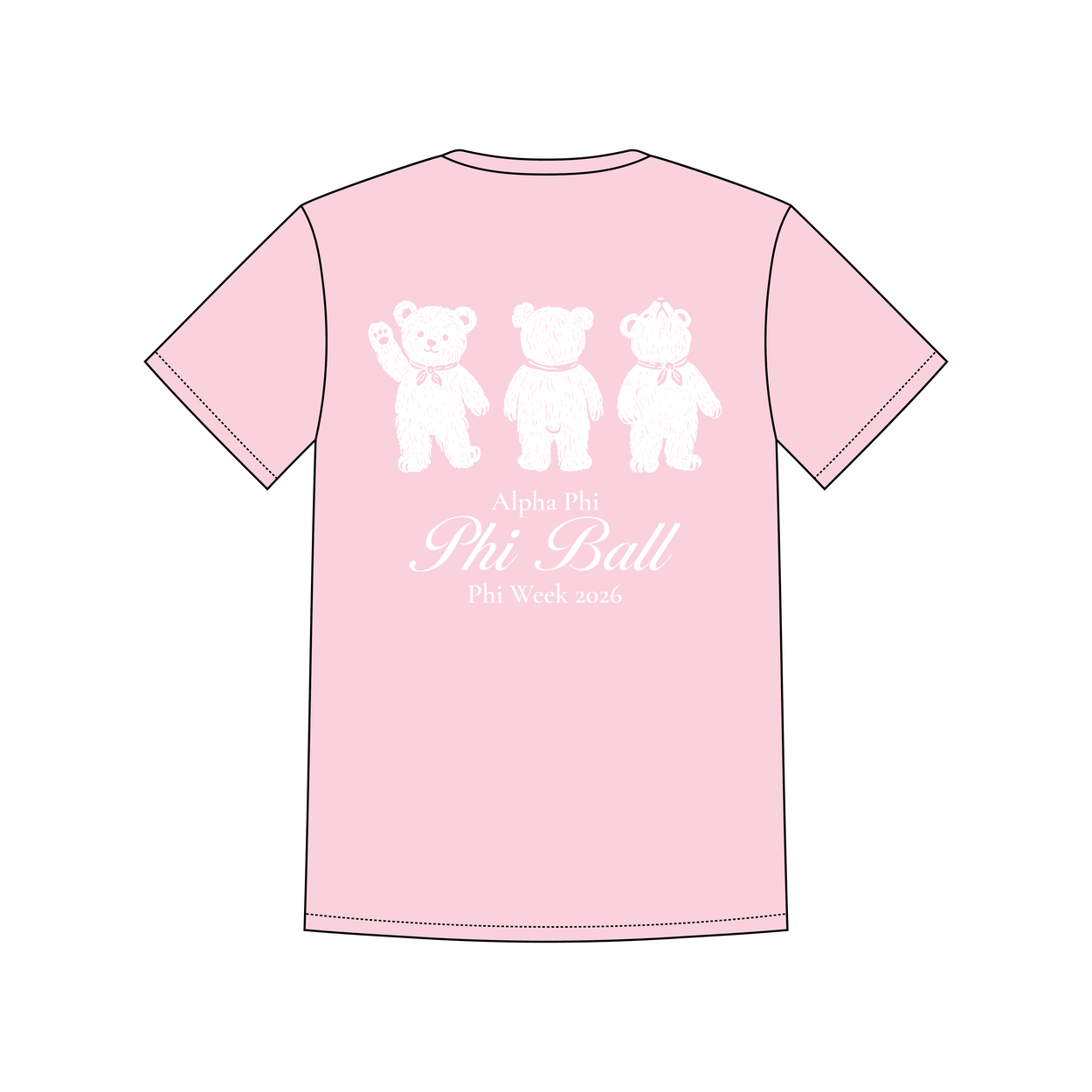 University of California, Santa Barbara x Alpha Phi 'Phi Week 2026' Gildan Heavy Cotton Tee