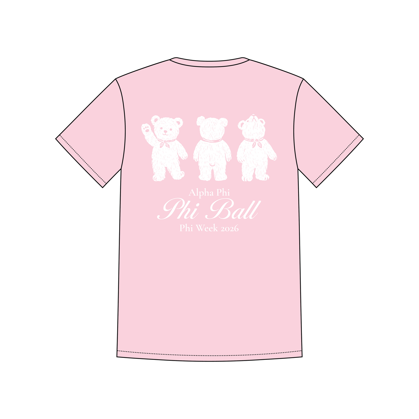 University of California, Santa Barbara x Alpha Phi 'Phi Week 2026' Gildan Heavy Cotton Tee