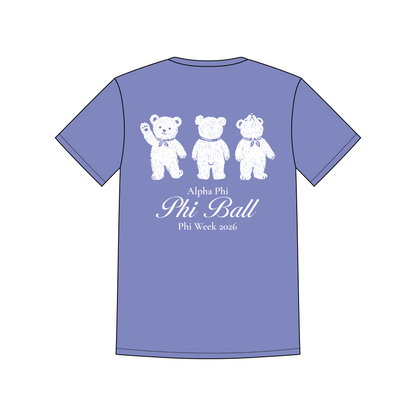 University of California, Santa Barbara x Alpha Phi 'Phi Week 2026' Gildan Heavy Cotton Tee