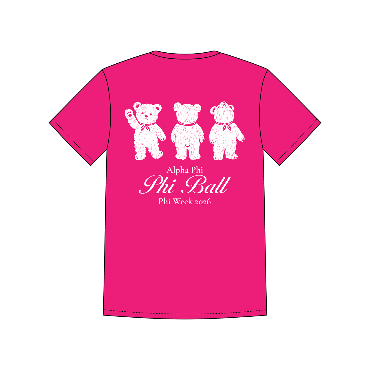 University of California, Santa Barbara x Alpha Phi 'Phi Week 2026' Gildan Heavy Cotton Tee