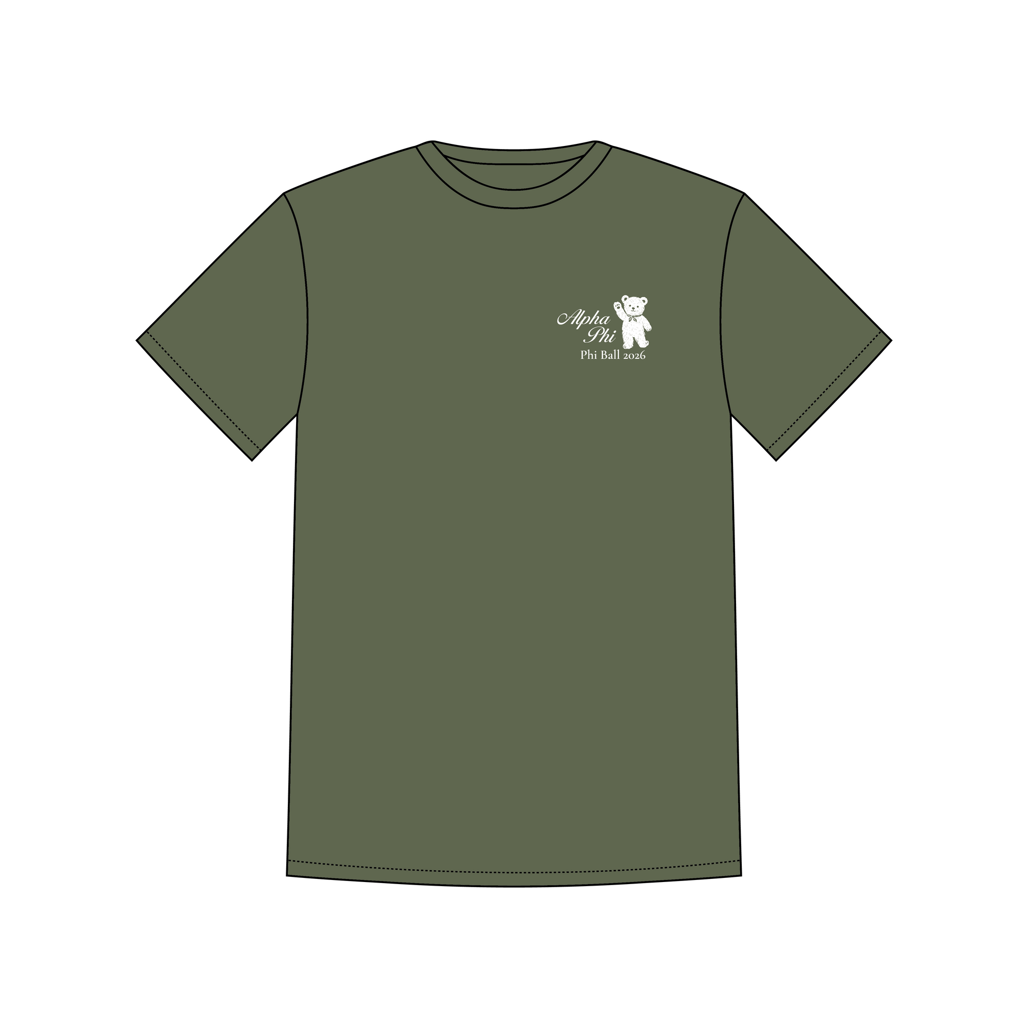 University of California, Santa Barbara x Alpha Phi 'Phi Week 2026' Gildan Heavy Cotton Tee